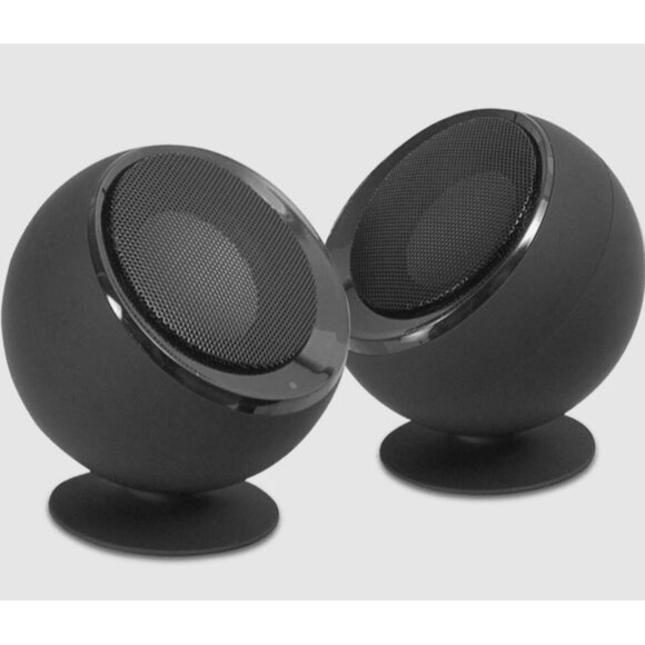 iJoy Eclipse True Wireless Portable Left-Right Stereo Speakers W/ Case Black NIB - Picture 3 of 10